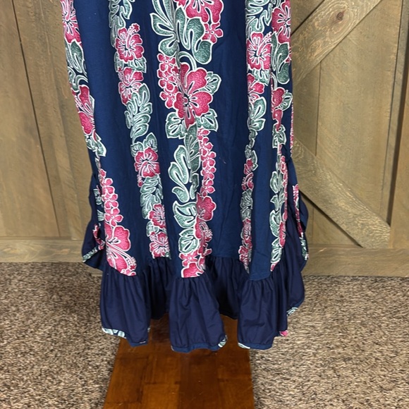 Vintage Jane M Hawaii tropical print dress / house dress - Picture 7 of 12
